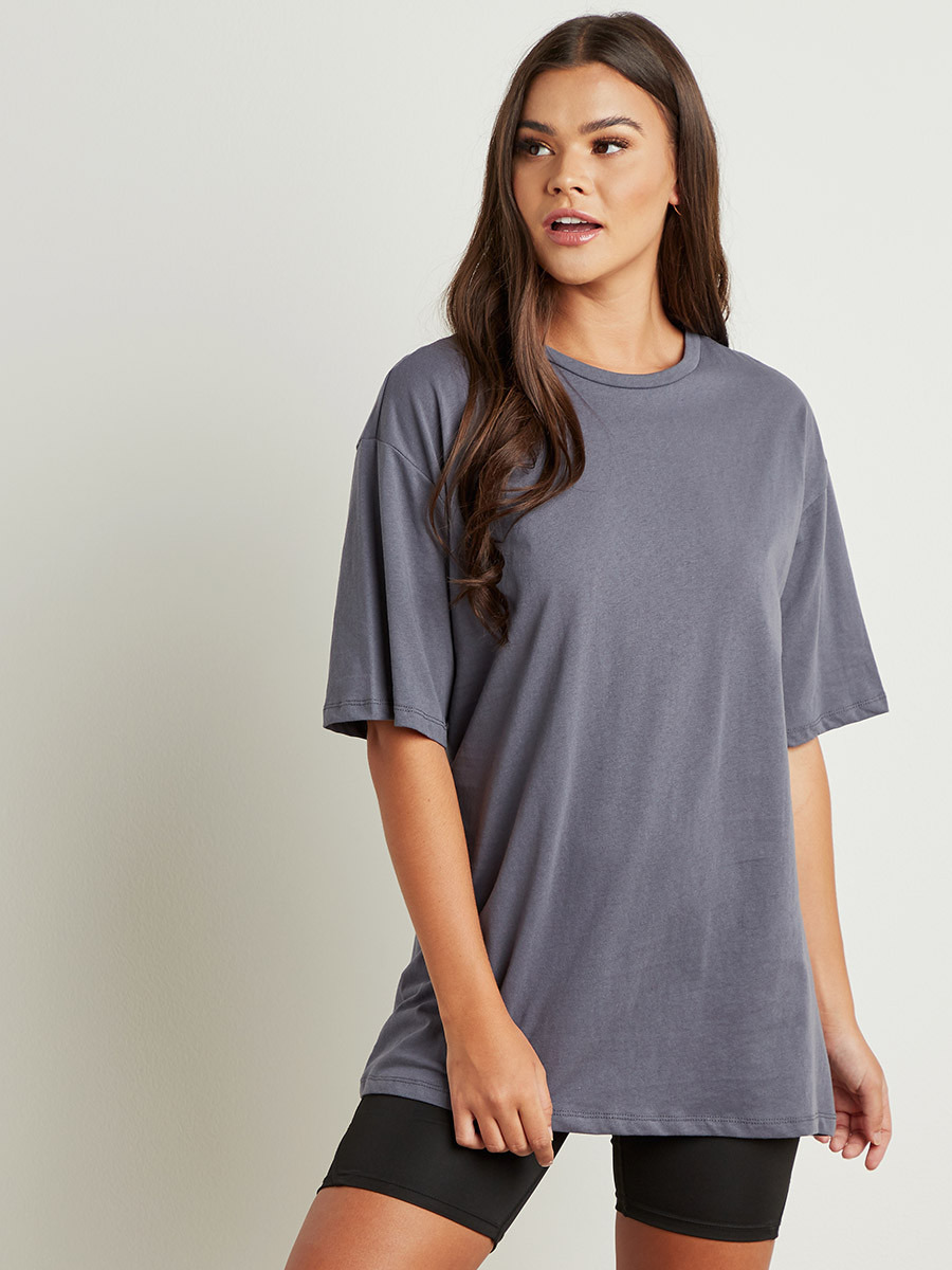 تيشيرت مطبوع بقصة واسعة من ستايلي-women-clothing-tshirts-image-5