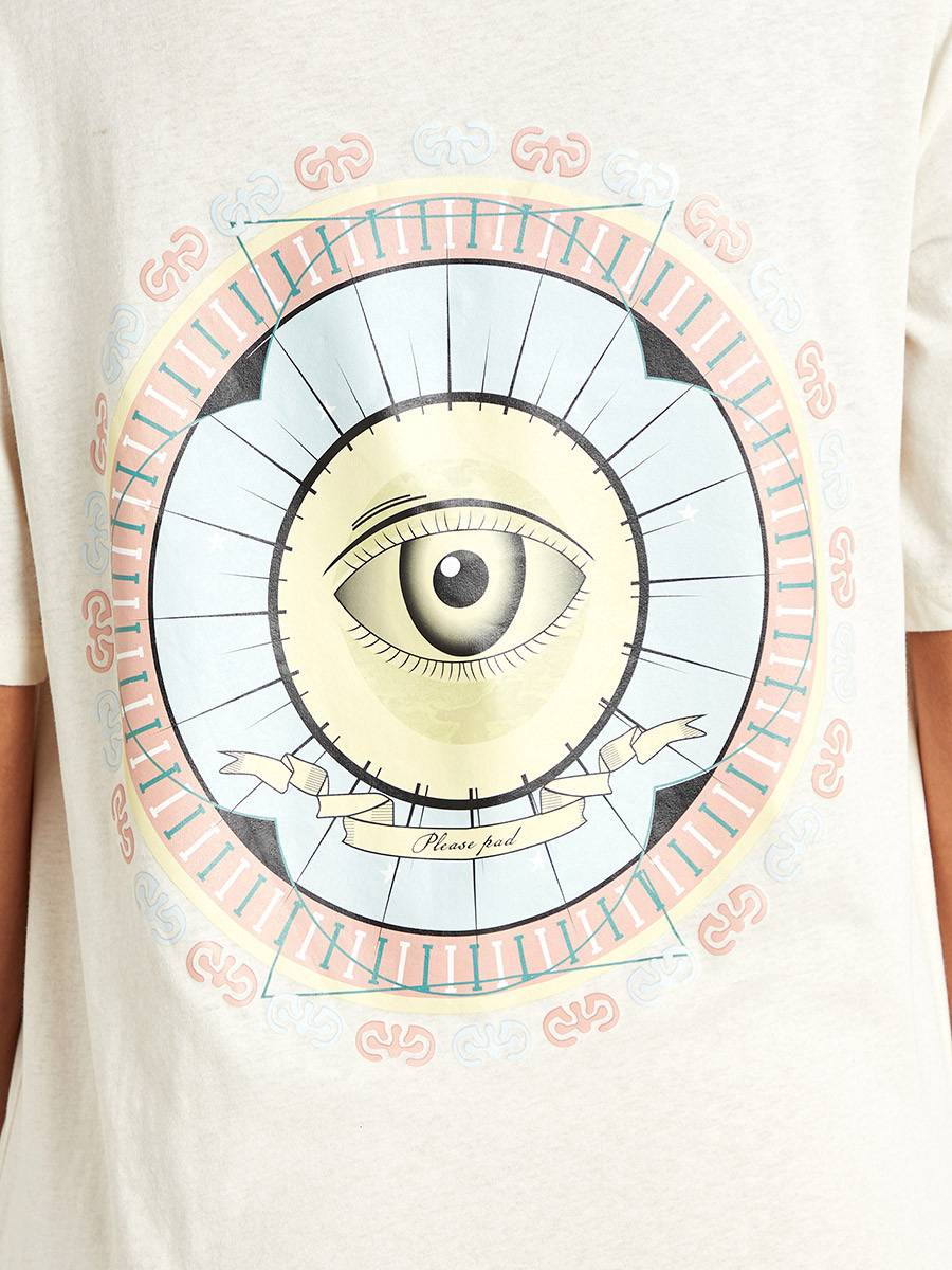 تيشيرت مطبوع بقصة واسعة من ستايلي-women-clothing-tshirts-image-4