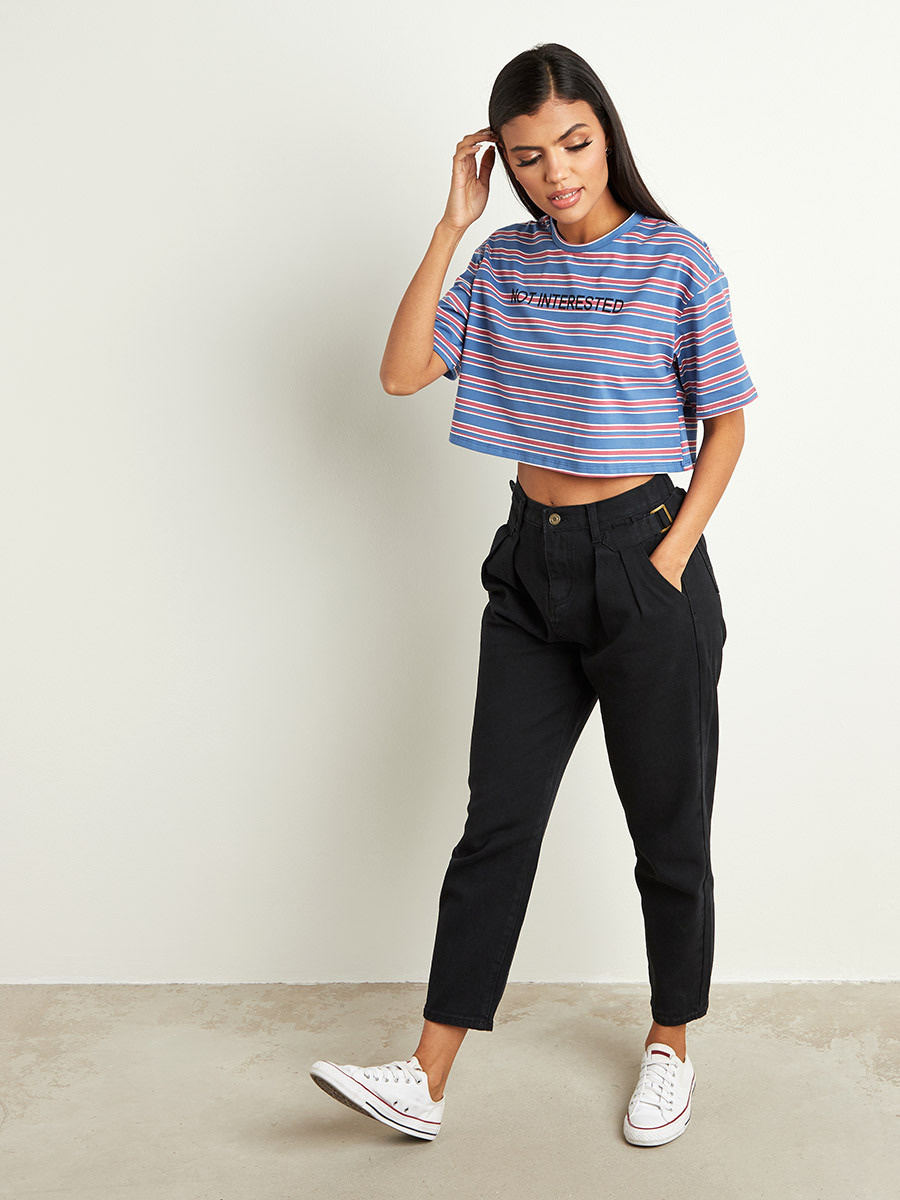 تيشيرت قصير مطبوع من ستايلي-women-clothing-tshirts-image-2