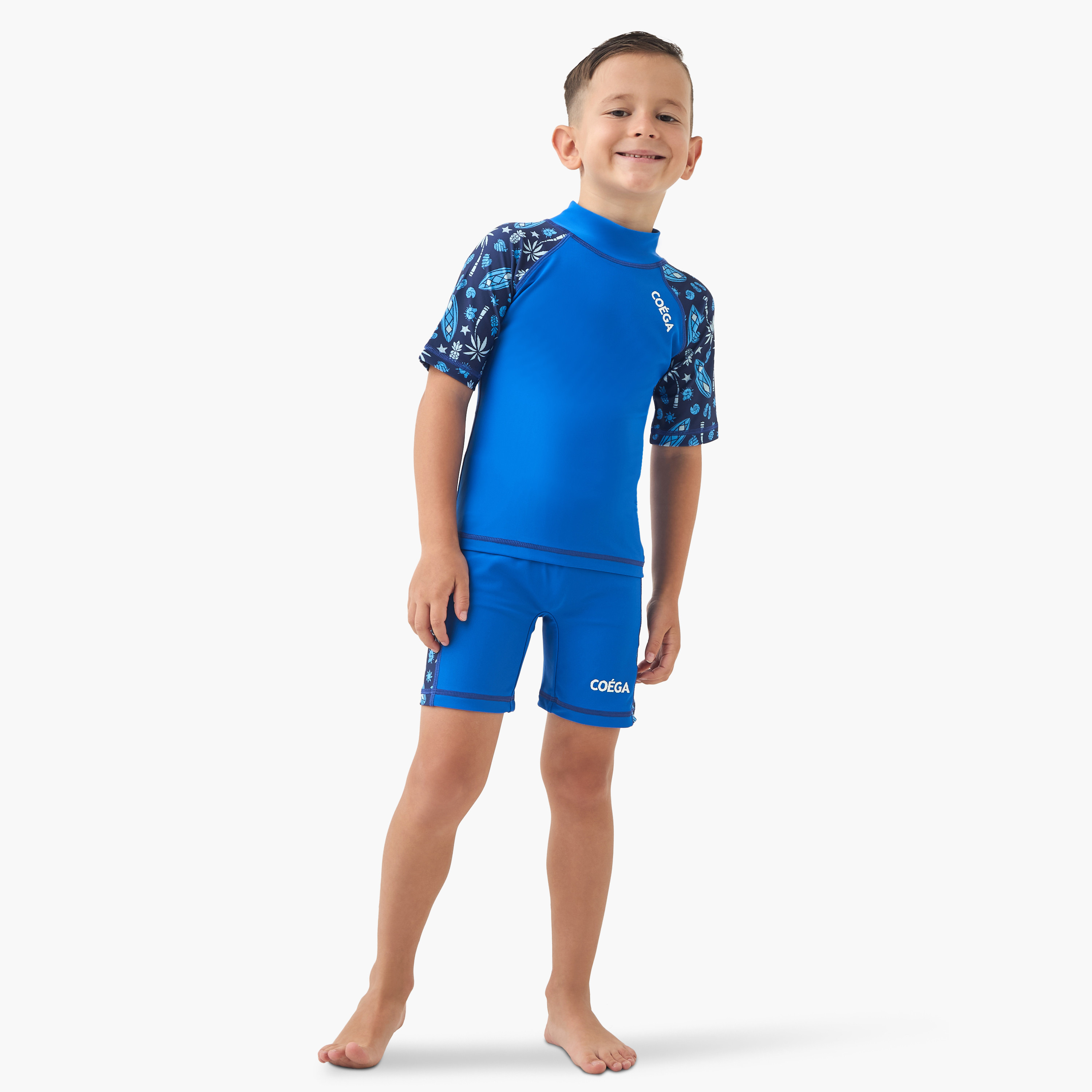 COEGA Boys Two-Piece Swimsuit, Navy Blue Surf-sports-boys-clothing-swimwear-image-1