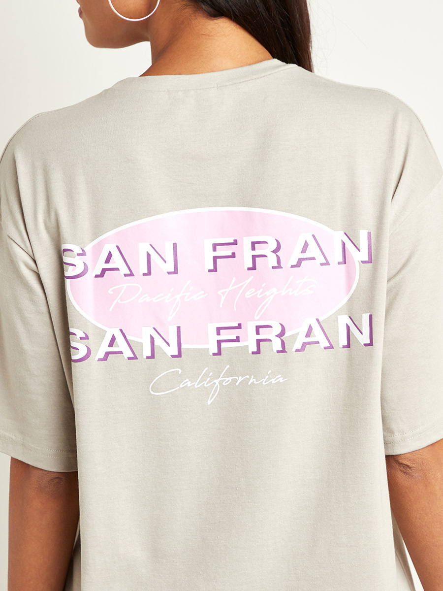 Styli Pacific Heights Back Printed Oversized Fit T-shirt-women-clothing-tshirts-image-5