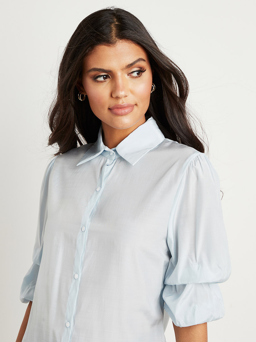 قميص بأكمام منفوخة من ستايلي-women-clothing-shirtsandblouses-blouses-image-5