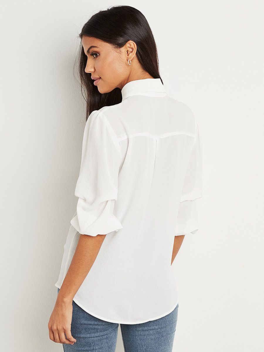 قميص بأكمام منفوخة من ستايلي-women-clothing-shirtsandblouses-blouses-image-4