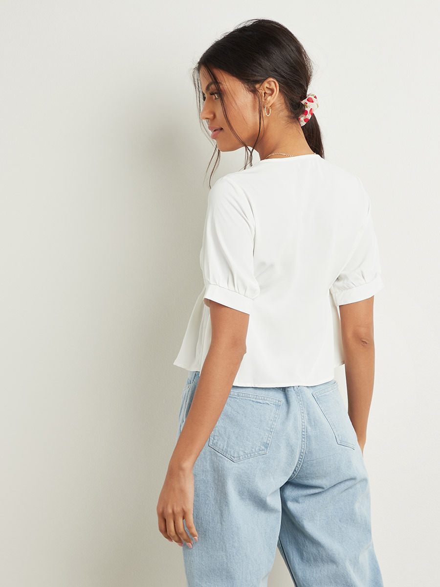بلوزة بأزرار أمامية من ستايلي-women-clothing-shirtsandblouses-blouses-image-5