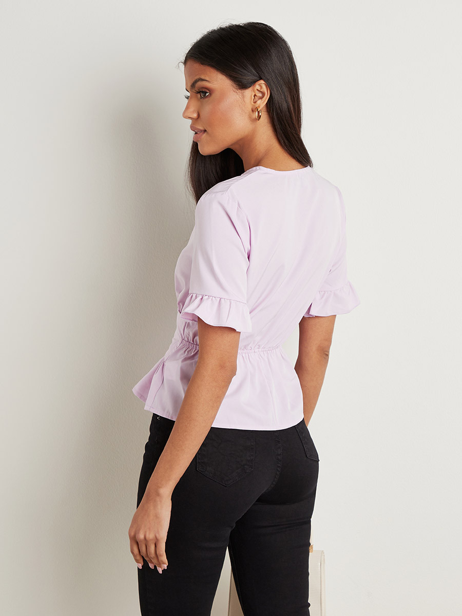 بلوزة بتصميم مشد من ستايلي-women-clothing-shirtsandblouses-blouses-image-4