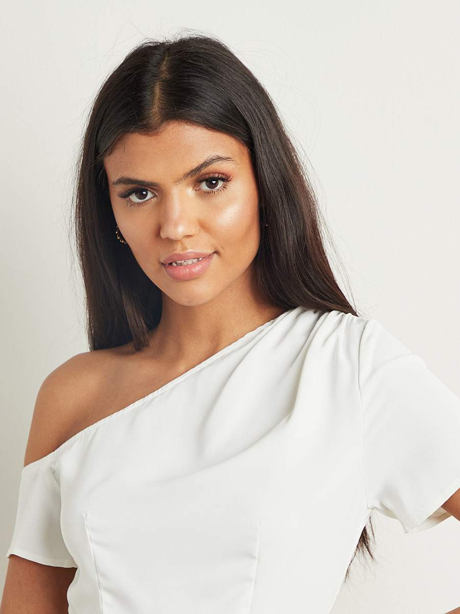 Styli One Shoulder Peplum Top with Waist Belt-women-clothing-shirtsandblouses-blouses-image-3