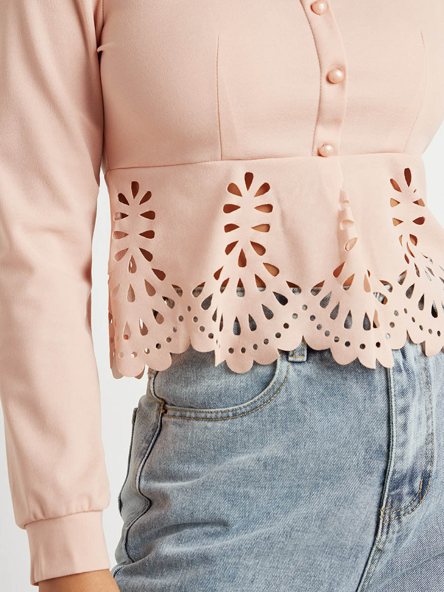 بلوزة بقصة واسعة وأكمام طويلة من ستايلي-women-clothing-shirtsandblouses-blouses-image-4