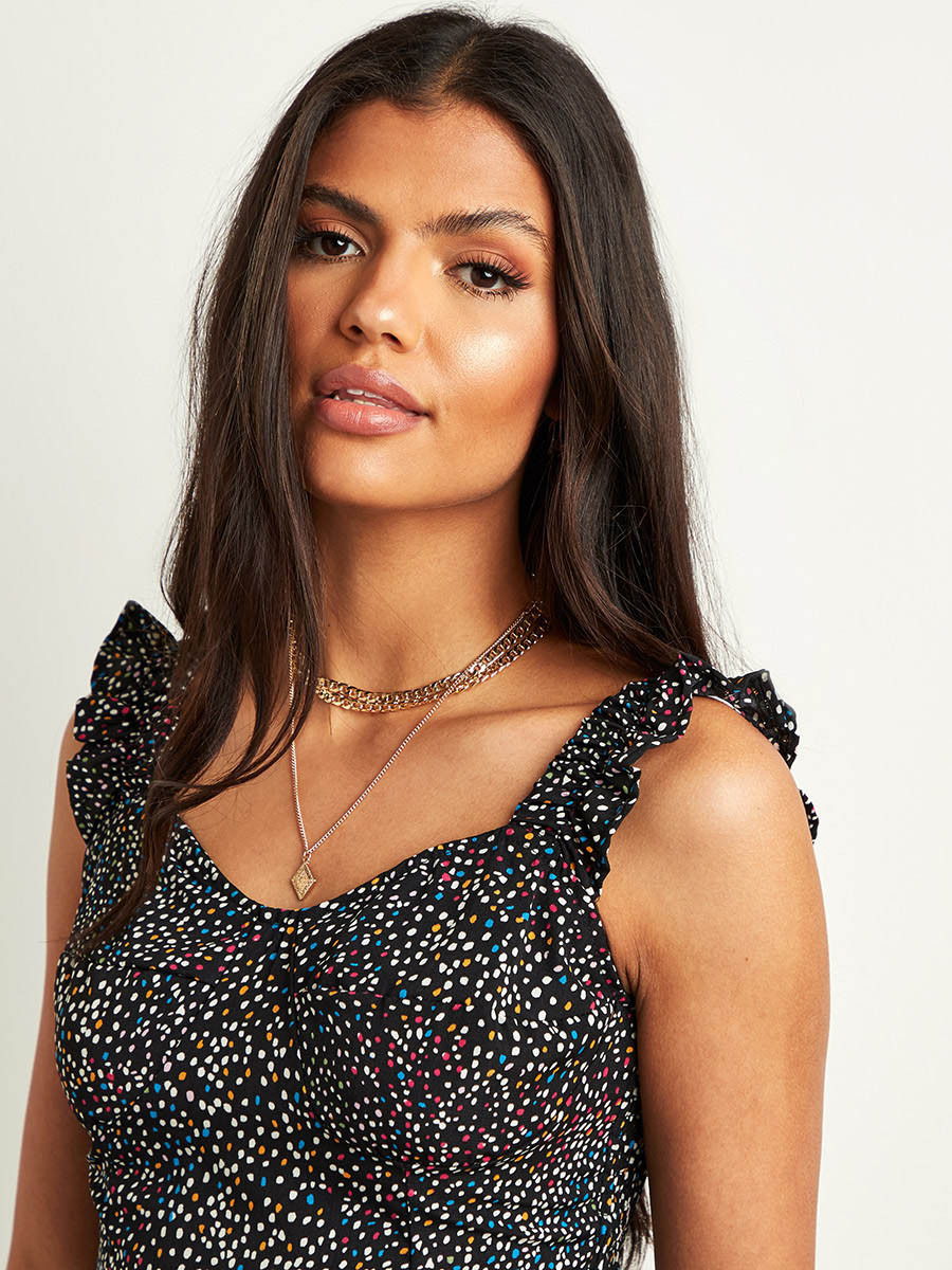 بلوزة مطبوعة بدون أكمام من ستايلي-women-clothing-tshirts-image-4