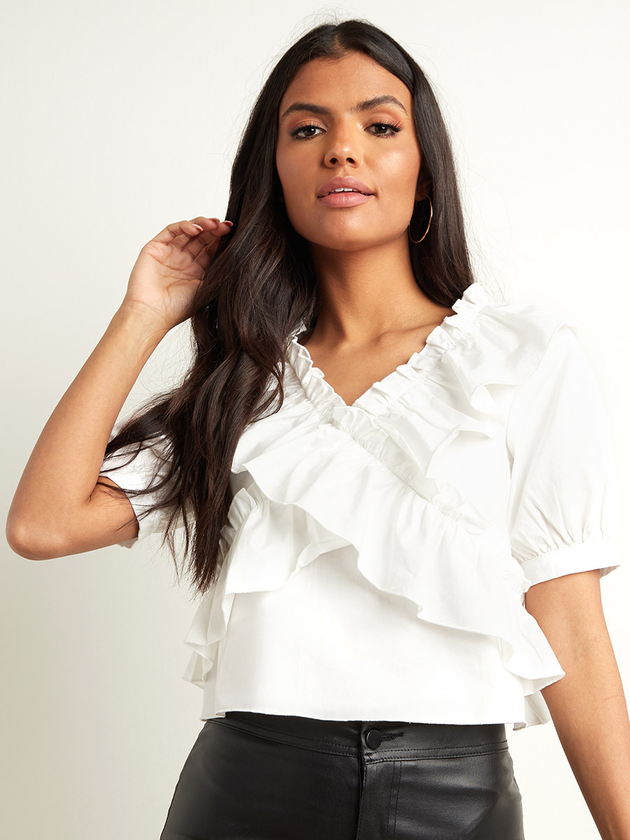 بلوزة بقصة واسعة من ستايلي-women-clothing-shirtsandblouses-blouses-image-1