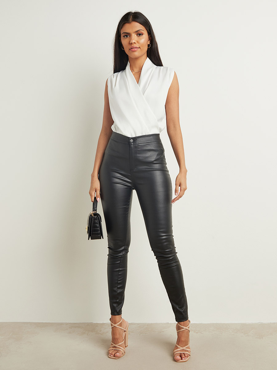 بلوزة سادة بلا أكمام من ستايلي-women-clothing-tshirts-image-2