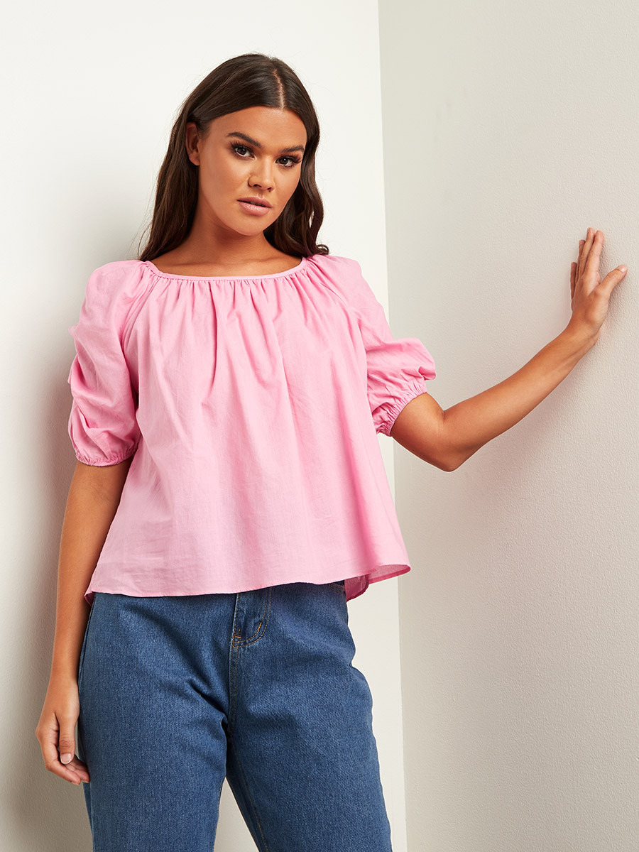 بلوزة بربطة خلفية من ستايلي-women-clothing-shirtsandblouses-blouses-image-1