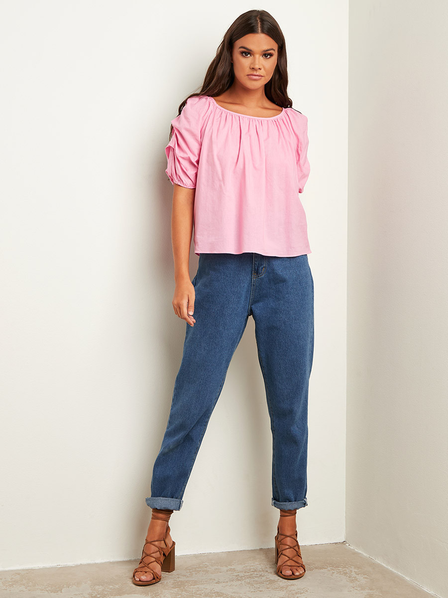 بلوزة بربطة خلفية من ستايلي-women-clothing-shirtsandblouses-blouses-image-3