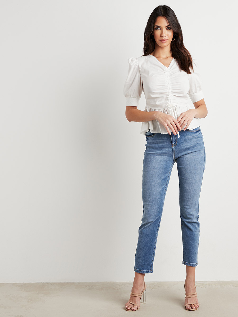 بلوزة بتفاصيل كشكش من ستايلي-women-clothing-shirtsandblouses-blouses-image-2