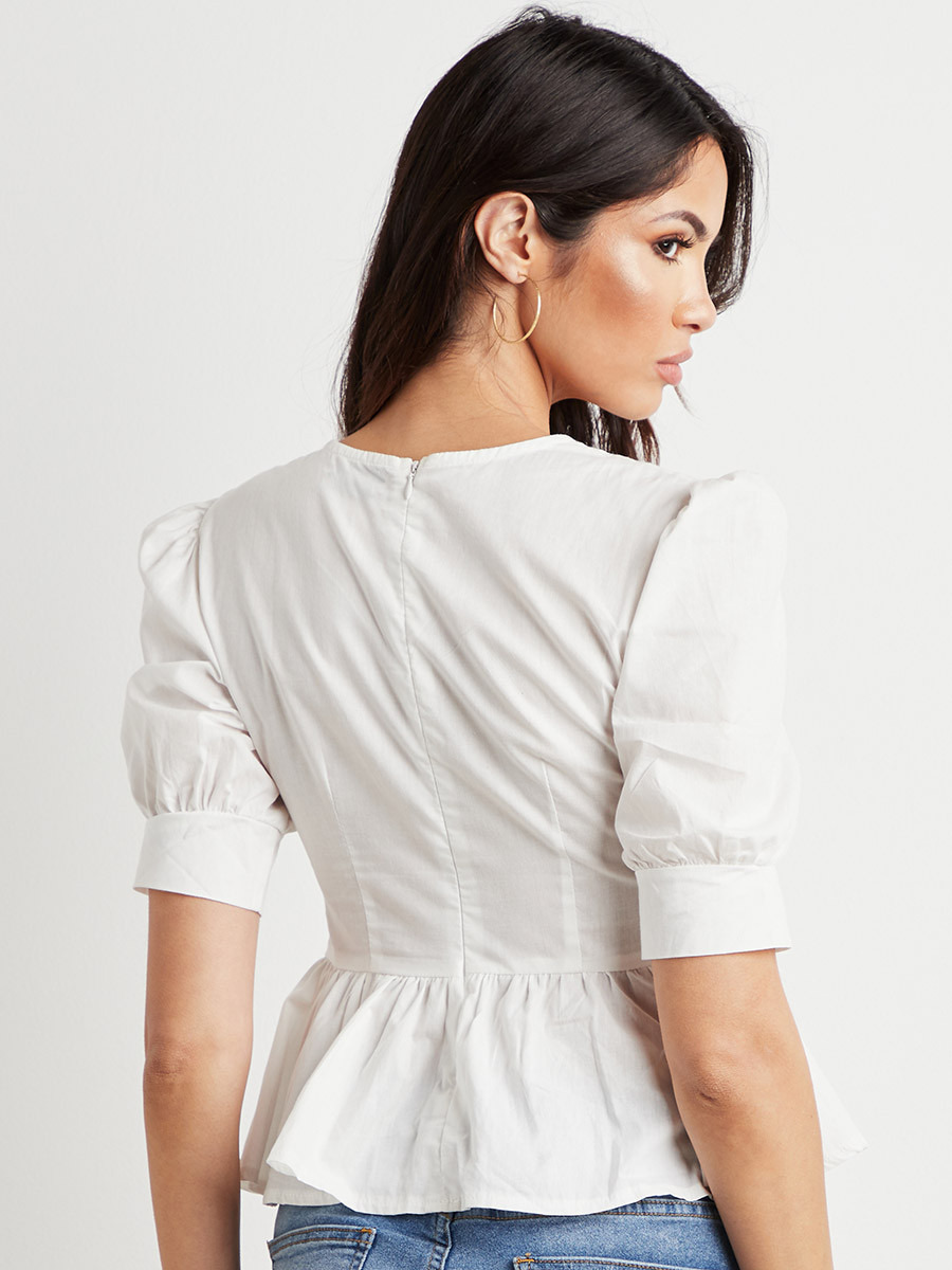 بلوزة بتفاصيل كشكش من ستايلي-women-clothing-shirtsandblouses-blouses-image-4