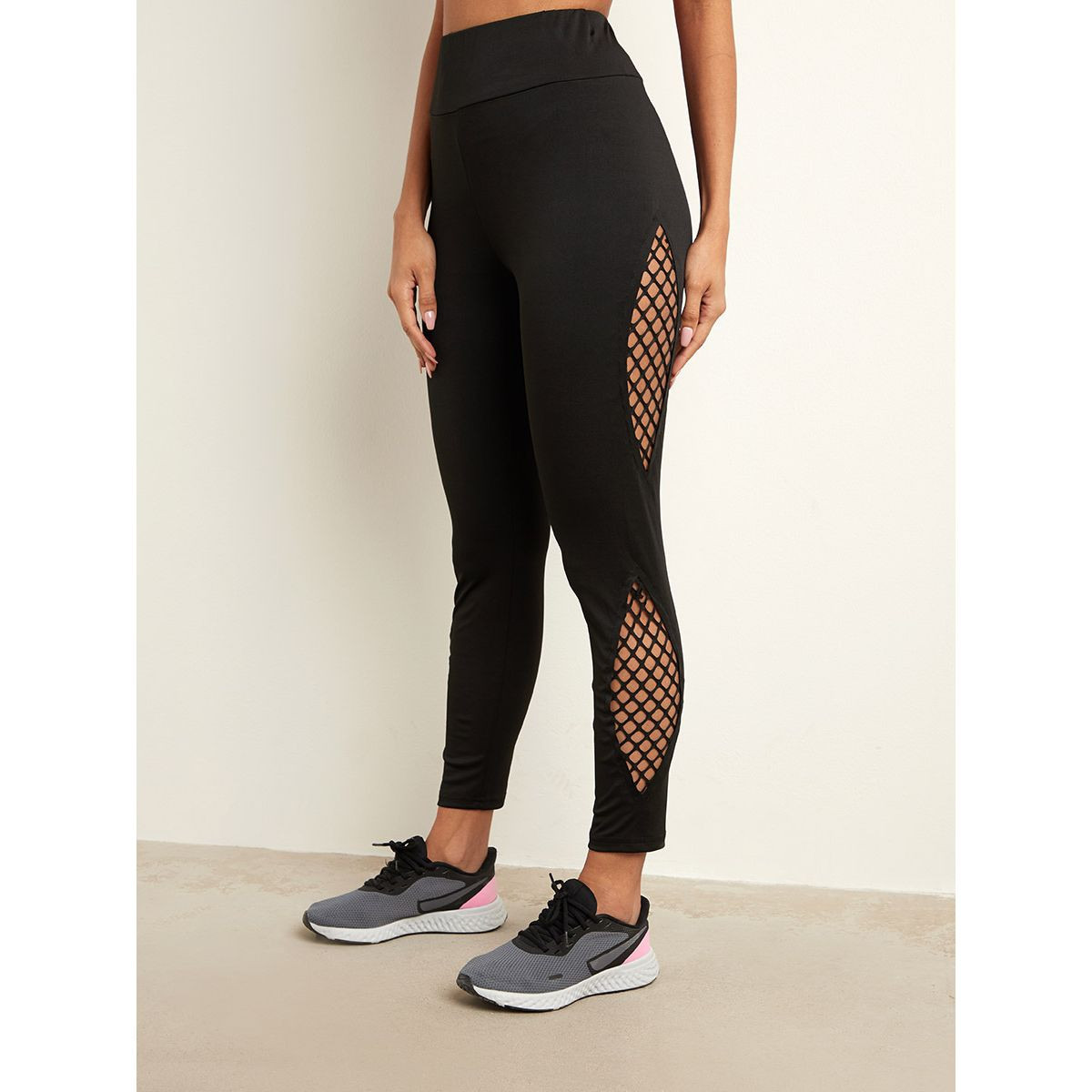 ليقنز بخصر مطاطي من ستايلي-women-clothing-leggings-image-1