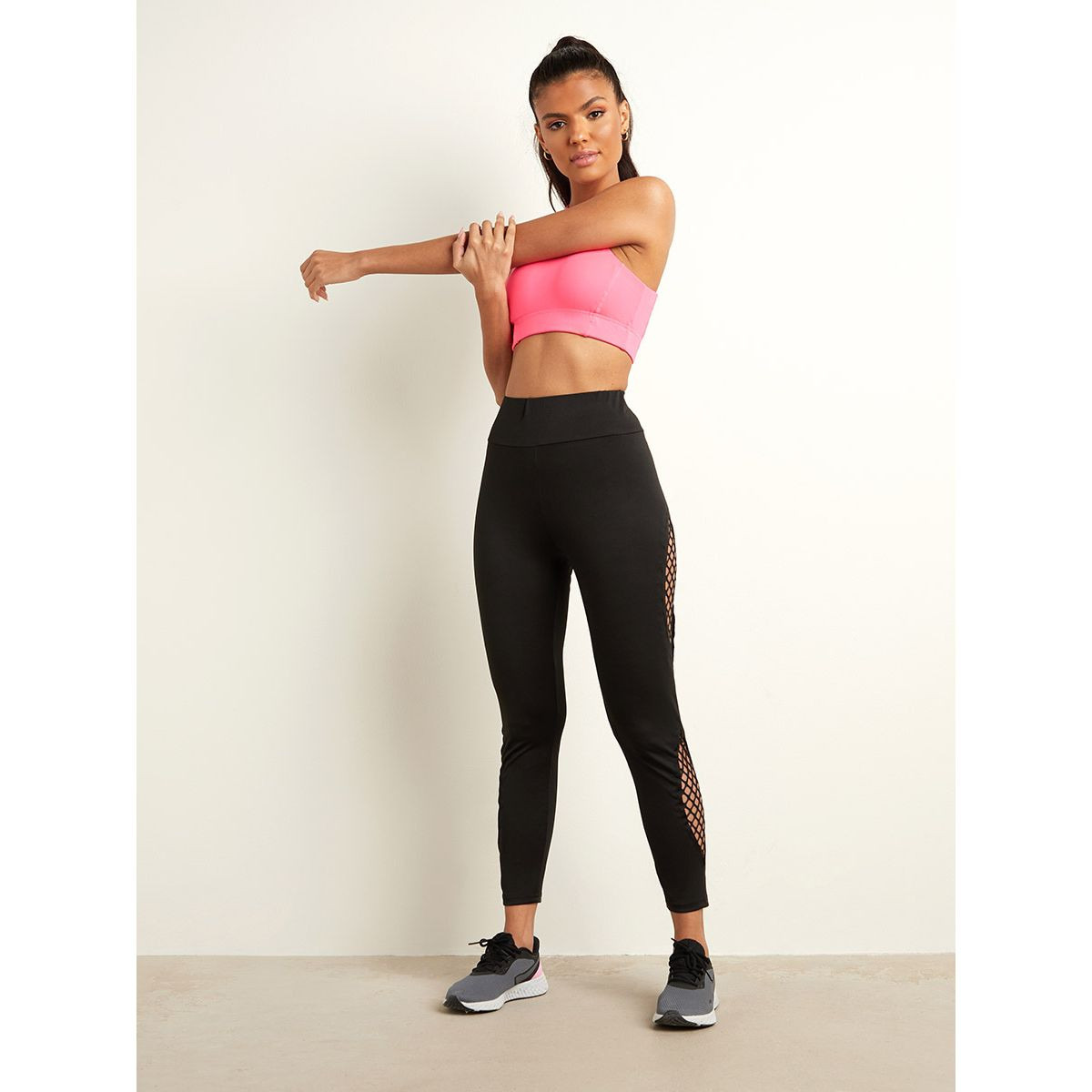 ليقنز بخصر مطاطي من ستايلي-women-clothing-leggings-image-2