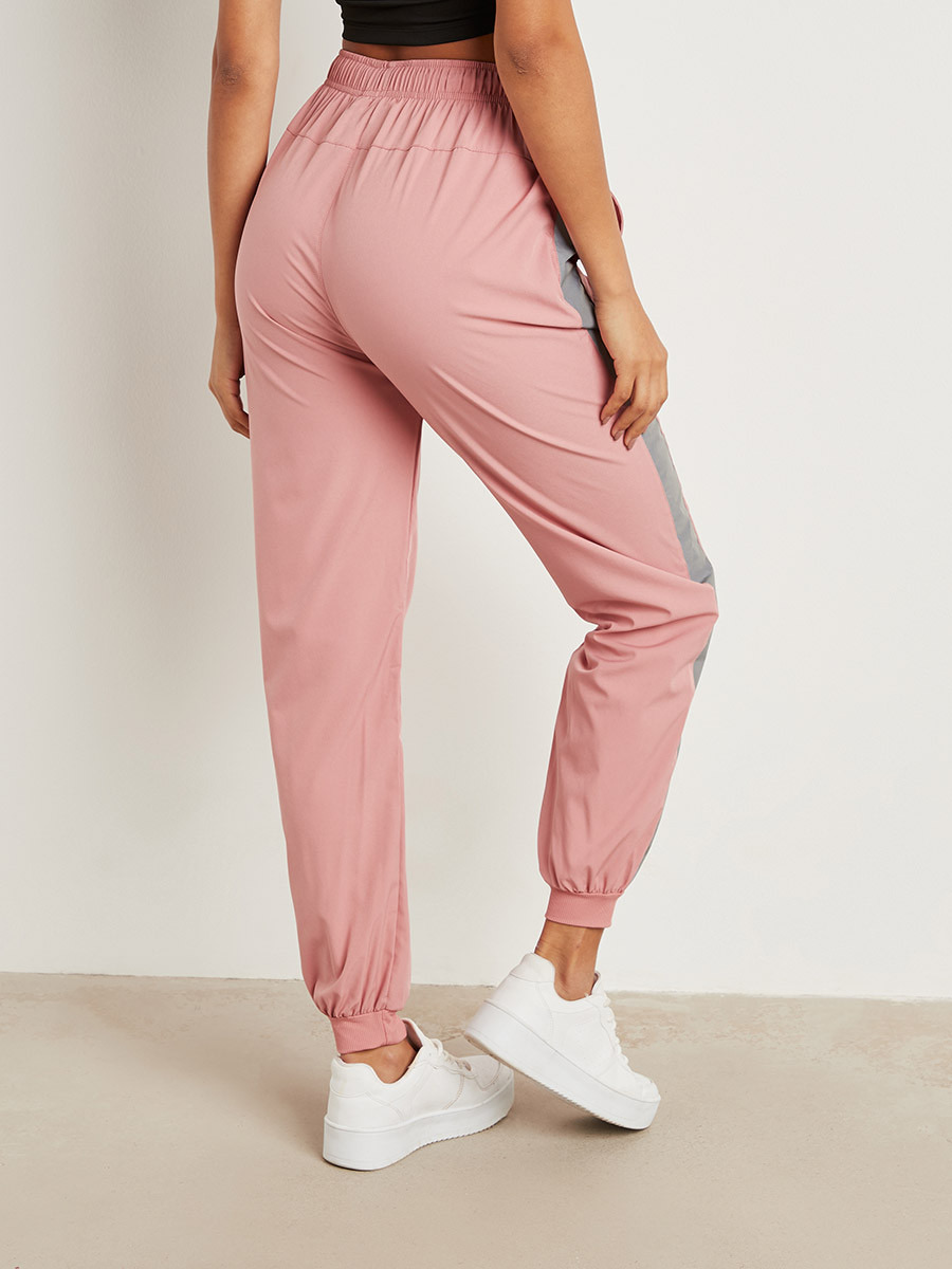 Styli Contrast Side Panel Jogger with Side Pocket-women-clothing-bottoms-leggings-image-3