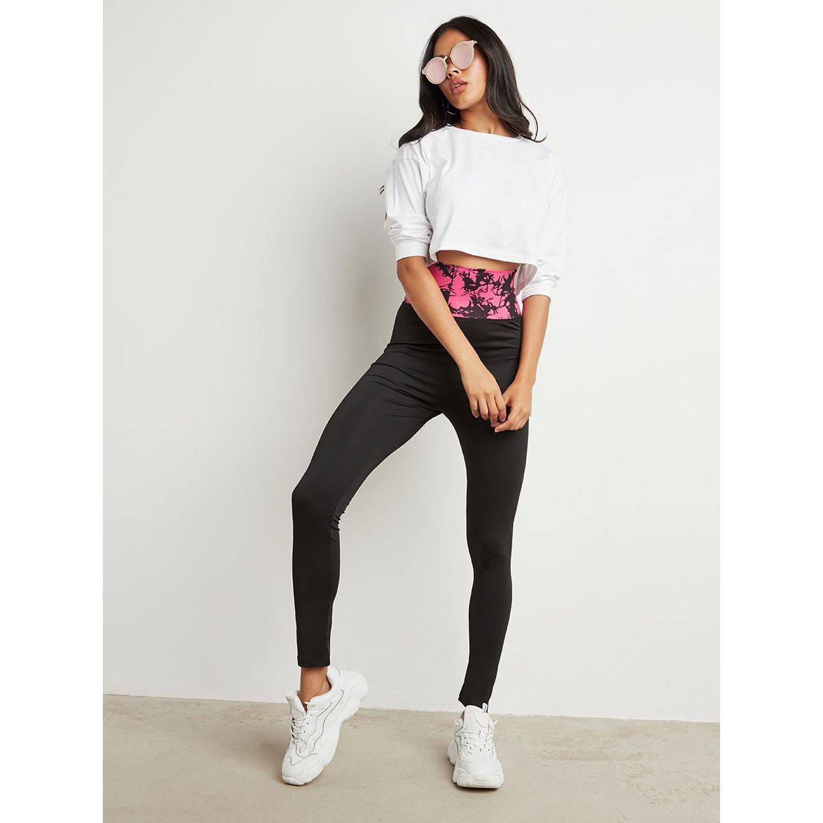 ليقنز بخصر مطاطي من ستايلي-women-clothing-leggings-image-2