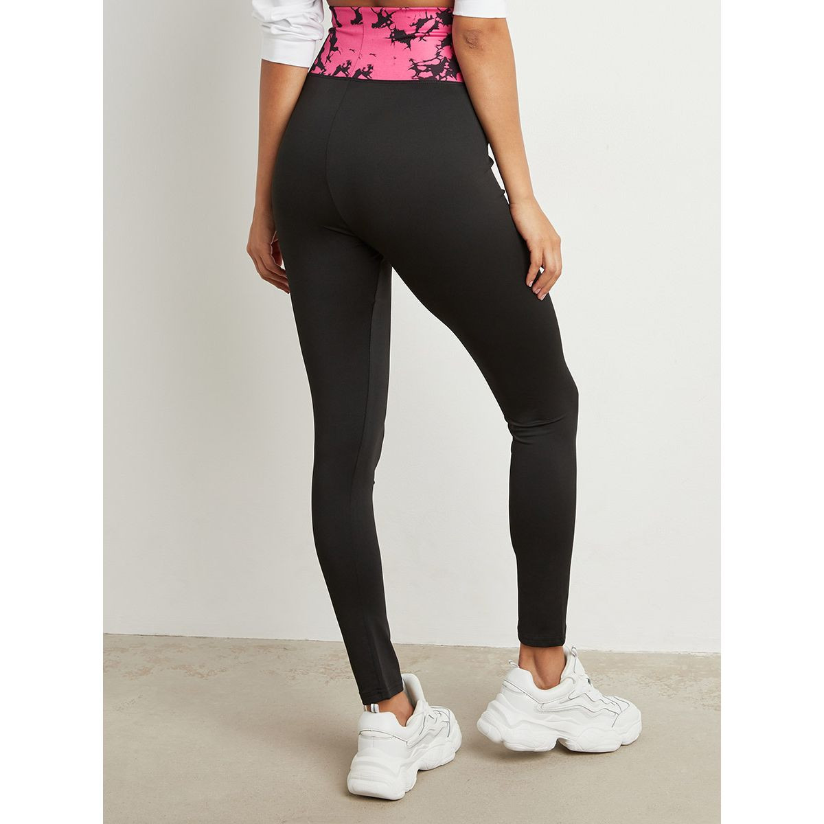ليقنز بخصر مطاطي من ستايلي-women-clothing-leggings-image-4