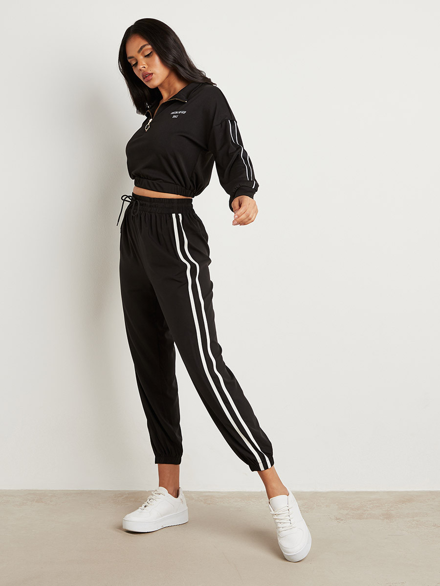 بنطلون رياضي بربطة خصر من ستايلي-women-clothing-bottoms-joggers-image-5