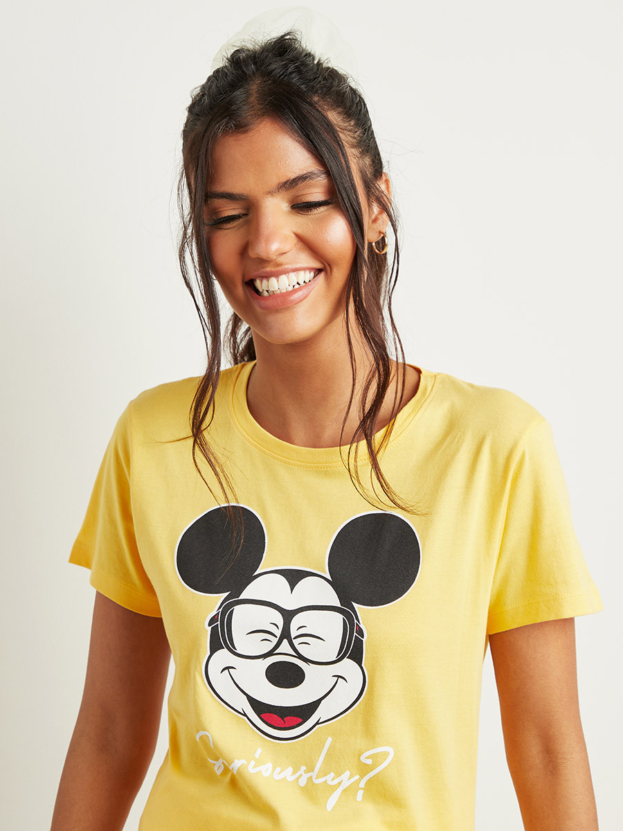 تيشيرت مطبوع بقصة واسعة  من ستايلي-women-clothing-tshirts-image-3