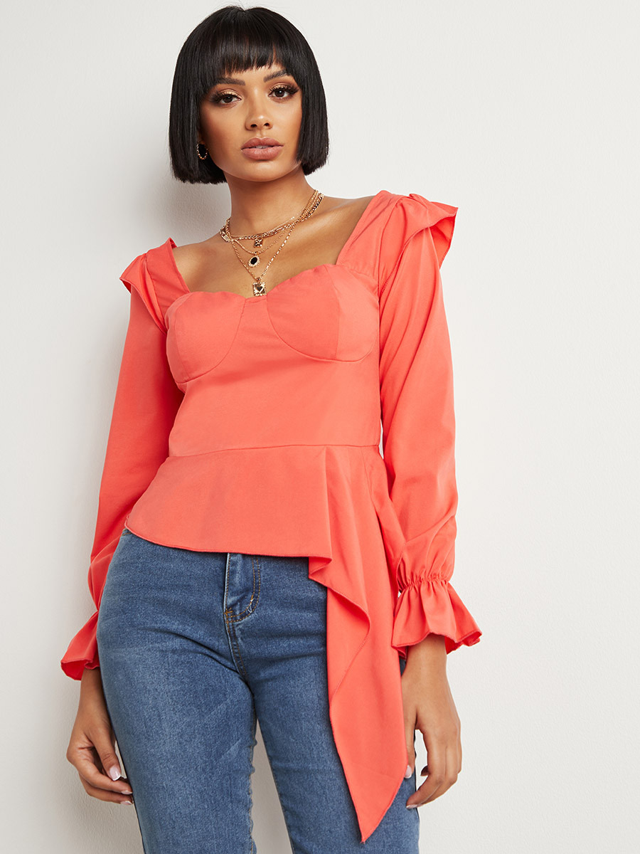 بلوزة بقصة واسعة من ستايلي-women-clothing-shirtsandblouses-blouses-image-1