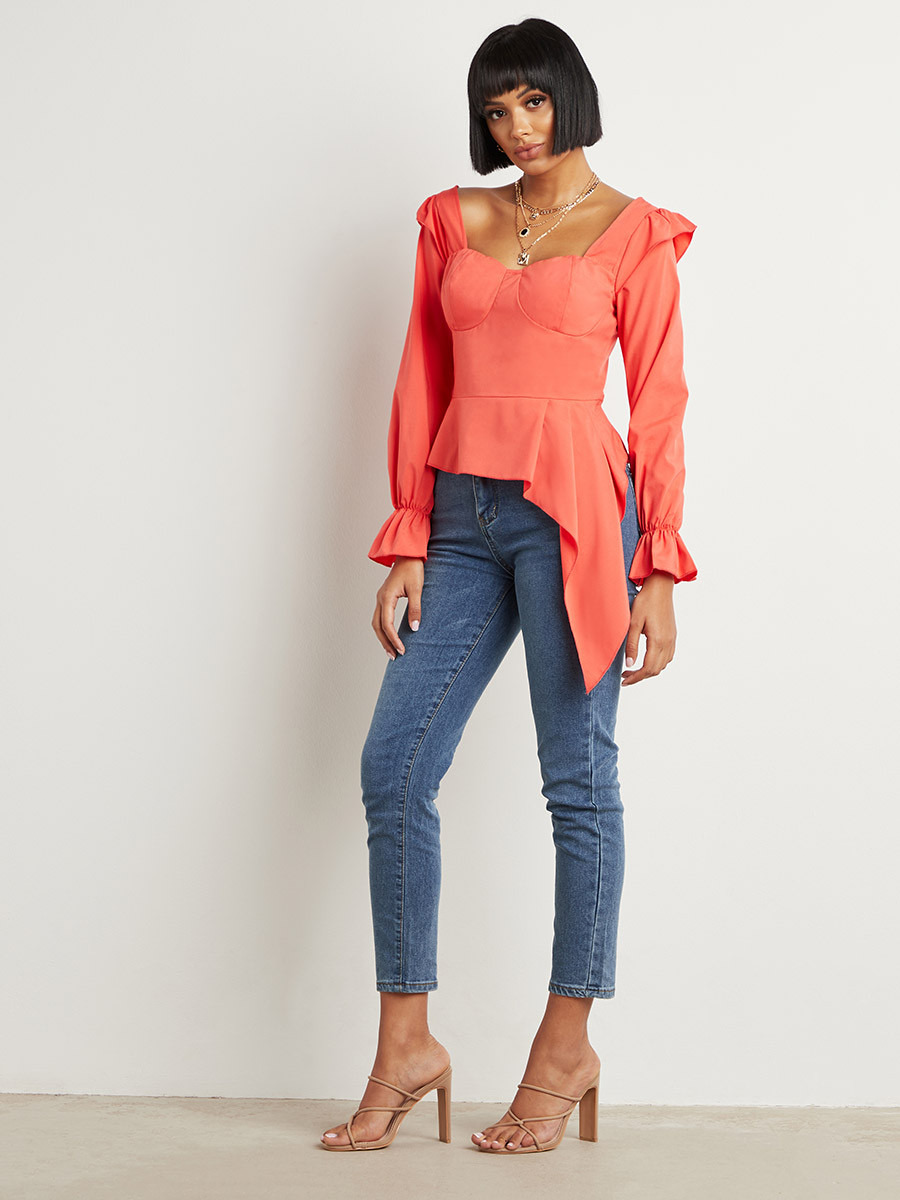 بلوزة بقصة واسعة من ستايلي-women-clothing-shirtsandblouses-blouses-image-2