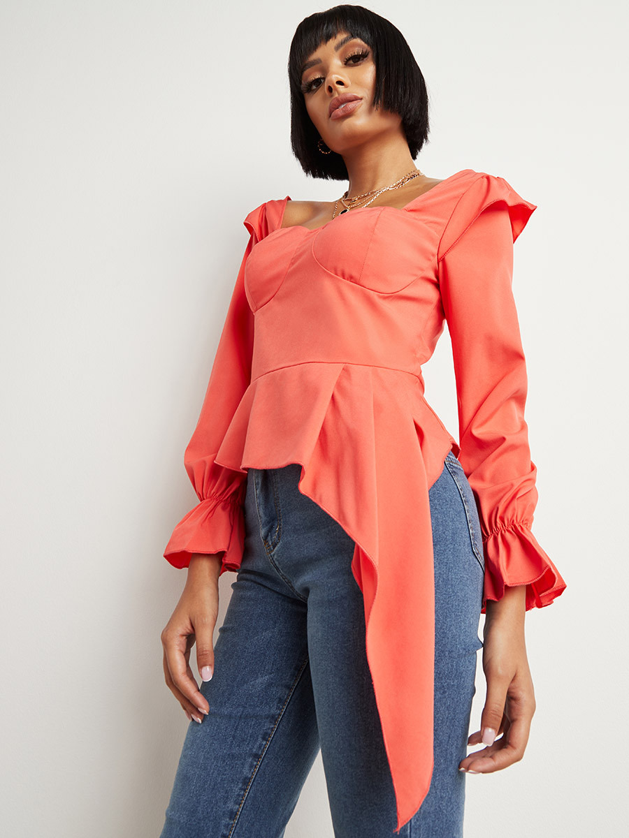 بلوزة بقصة واسعة من ستايلي-women-clothing-shirtsandblouses-blouses-image-4