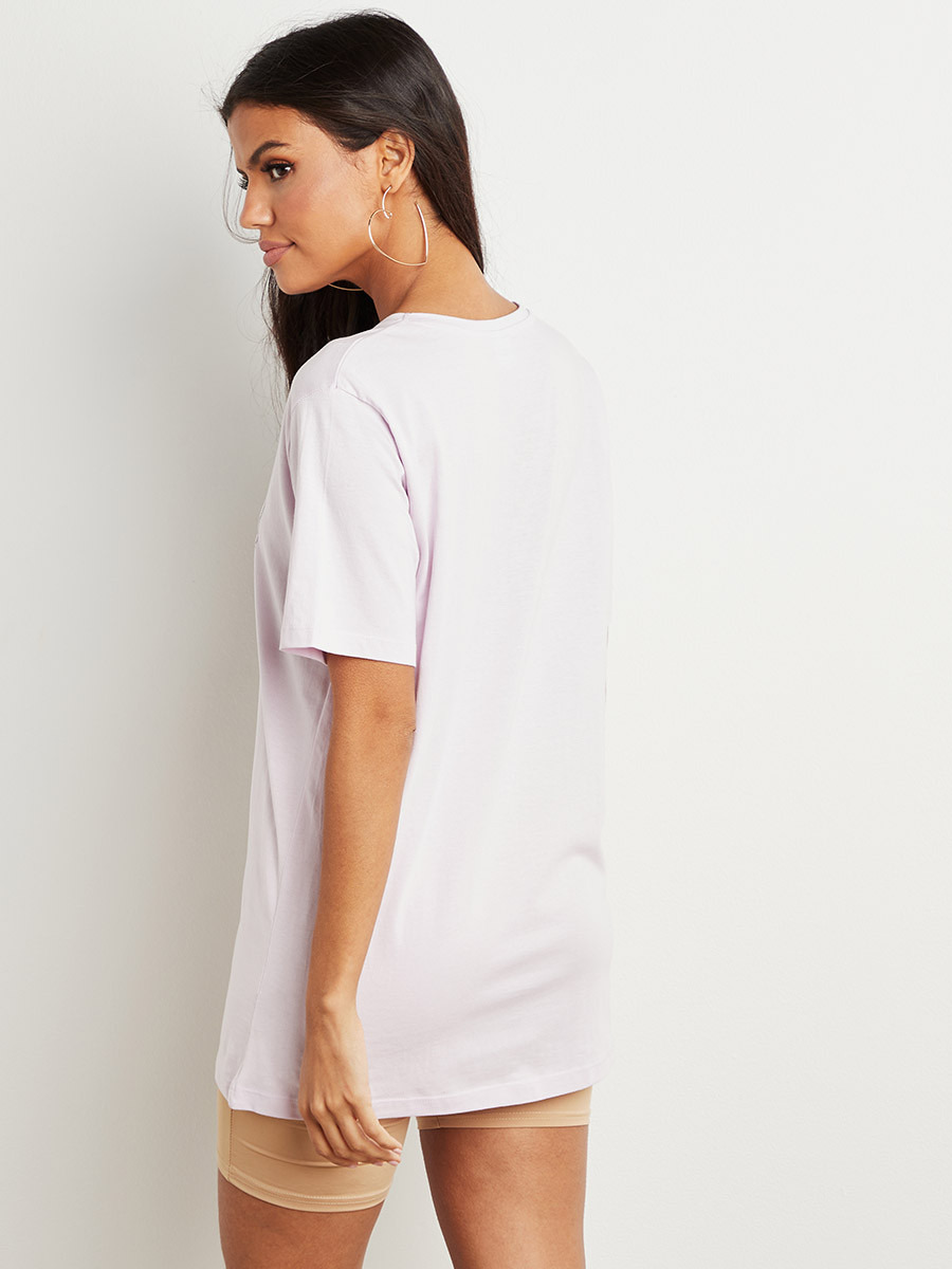 تيشيرت مطبوع بقصة طويلة-women-clothing-tshirts-image-4