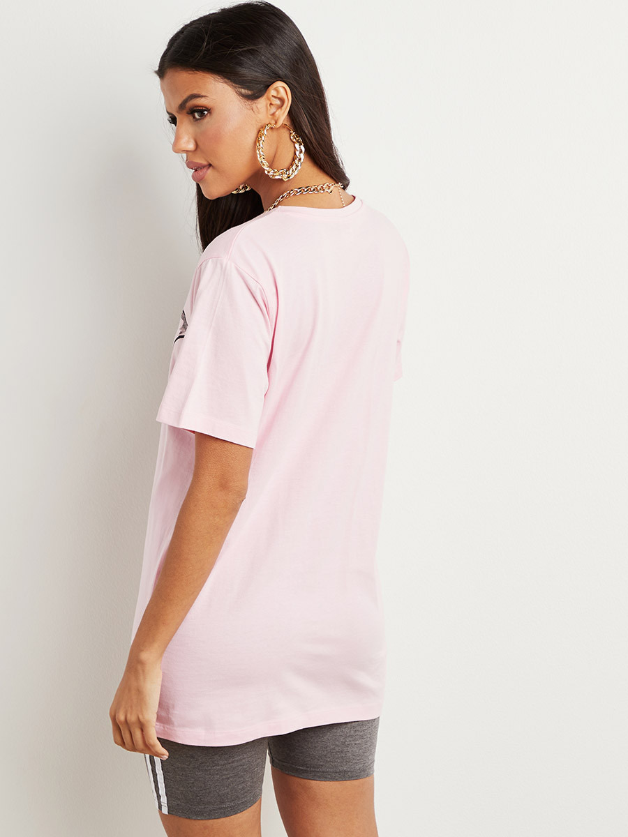 تيشيرت مطبوع بقصة طويلة-women-clothing-tshirts-image-3
