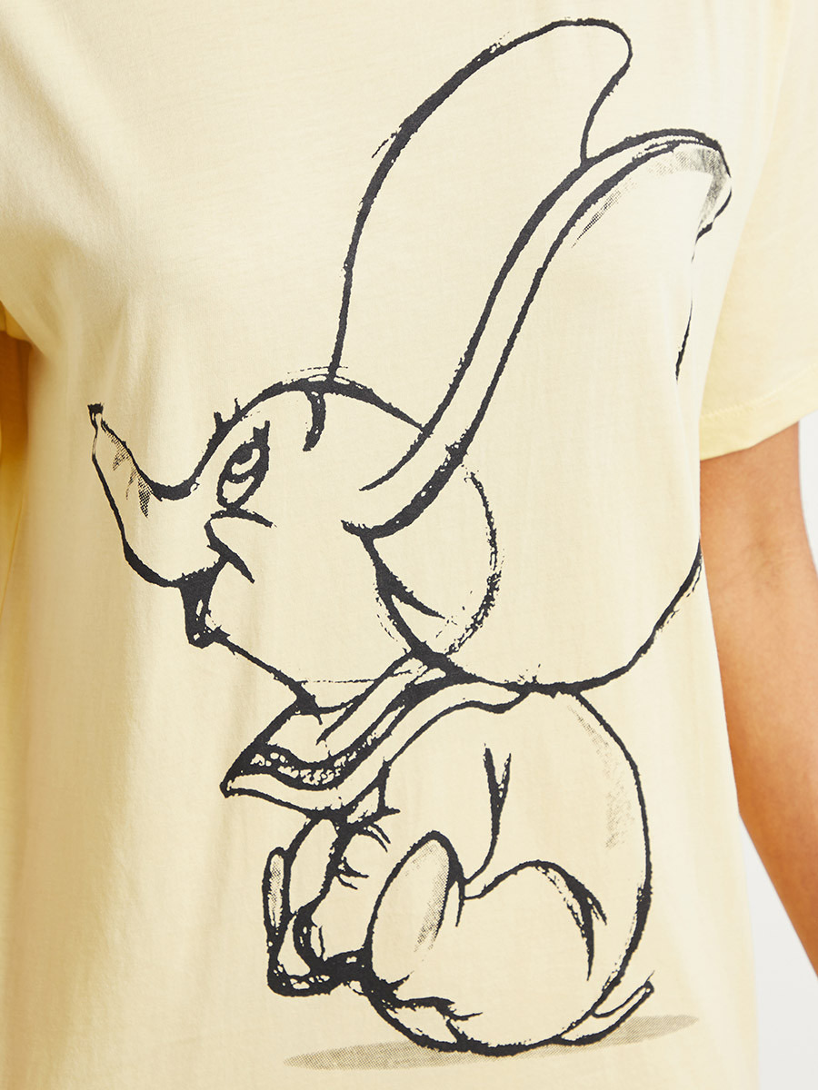 تيشيرت مطبوع بقصة طويلة-women-clothing-tshirts-image-4