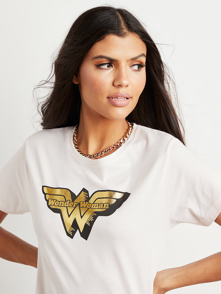 WB Wonder Women Foil Printed Regular Fit T-shirt-women-clothing-tshirts-image-5