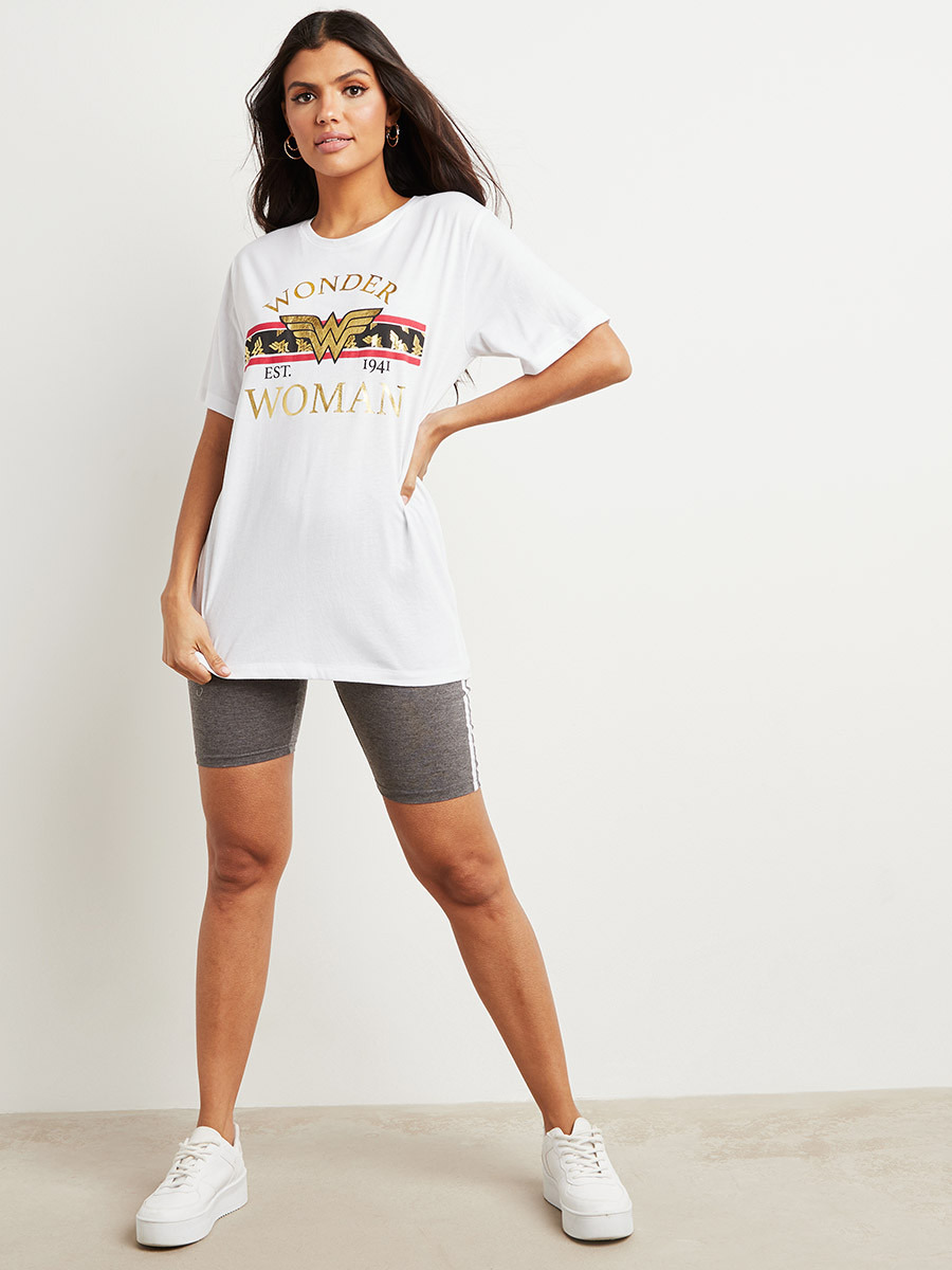 تيشيرت مطبوع بقصة طويلة-women-clothing-tshirts-image-2