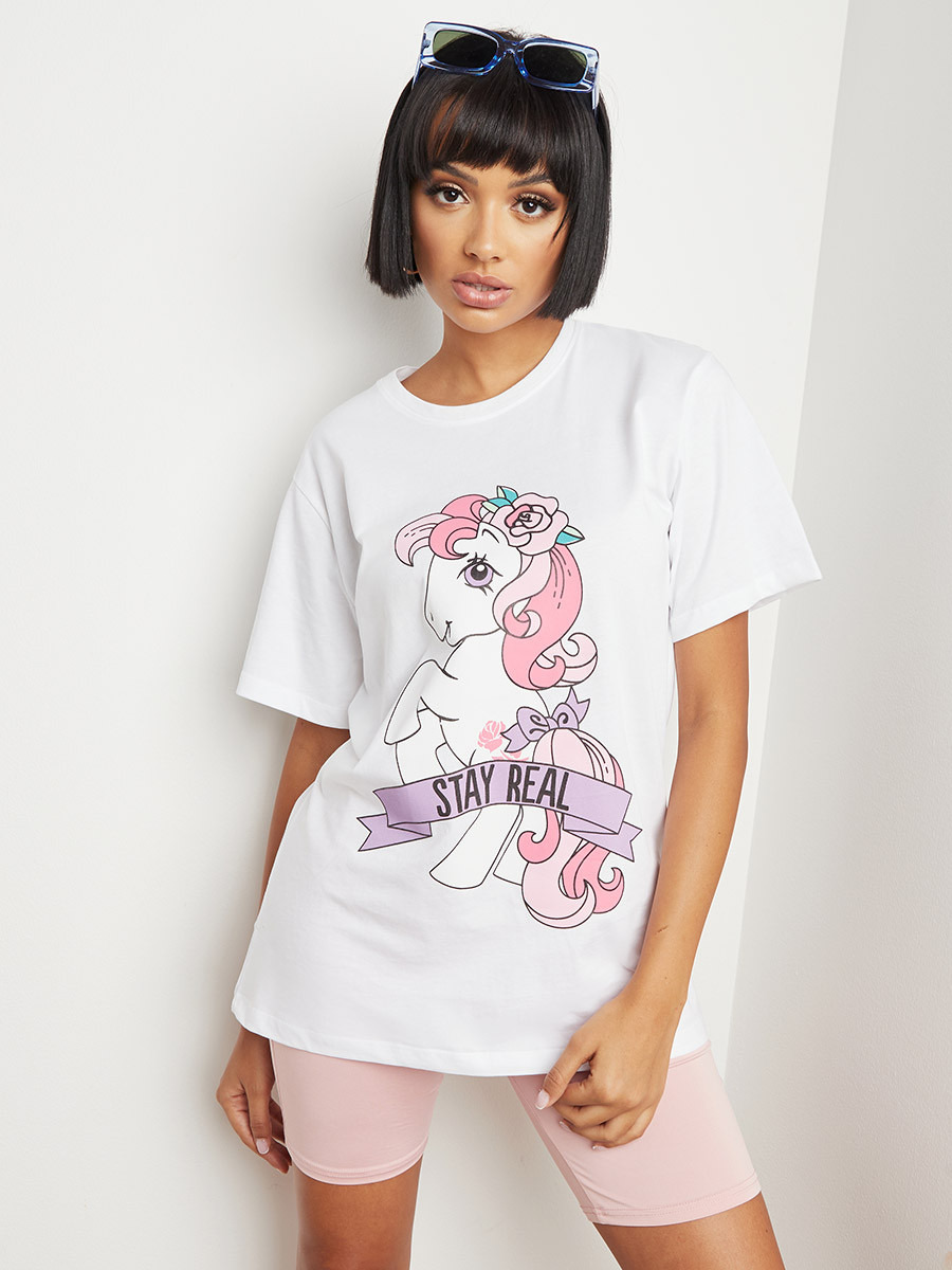 تيشيرت مطبوع بقصة واسعة-women-clothing-tshirts-image-1