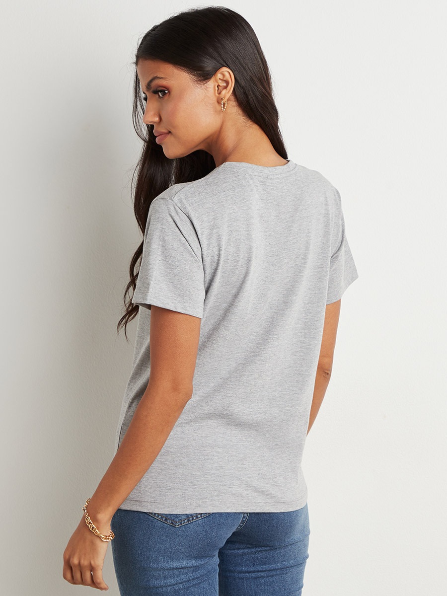 Disney Ariel Multiface Printed Regular Fit T-shirt-women-clothing-tshirts-image-3