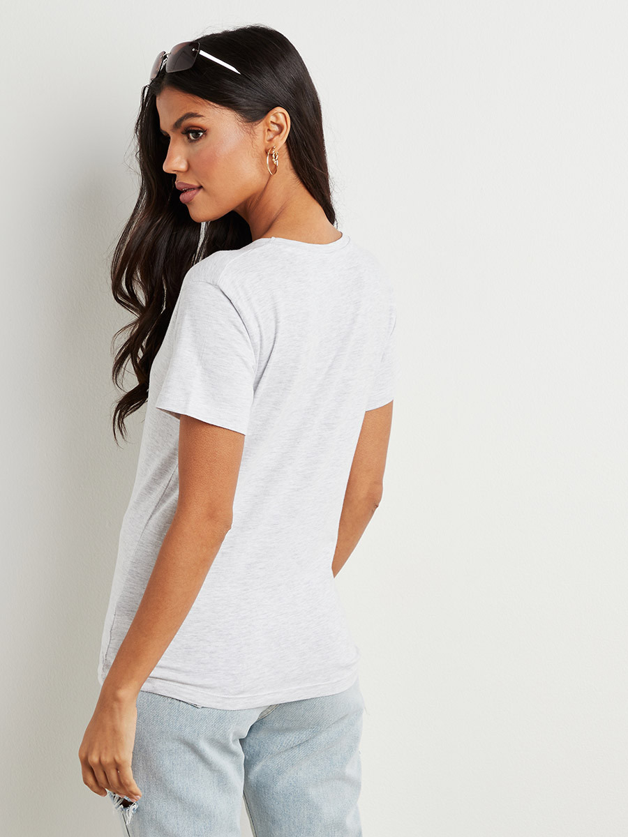 Disney Tinker Bell Graphic Printed Regular Fit T-shirt-women-clothing-tshirts-image-4