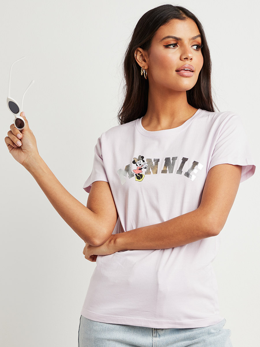 تيشيرت مطبوع بقصة واسعة-women-clothing-tshirts-image-1