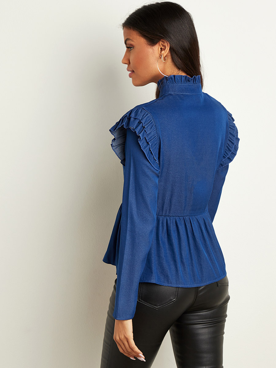 بلوزة بقصة واسعة وكشكش من ستايلي-women-clothing-shirtsandblouses-blouses-image-3