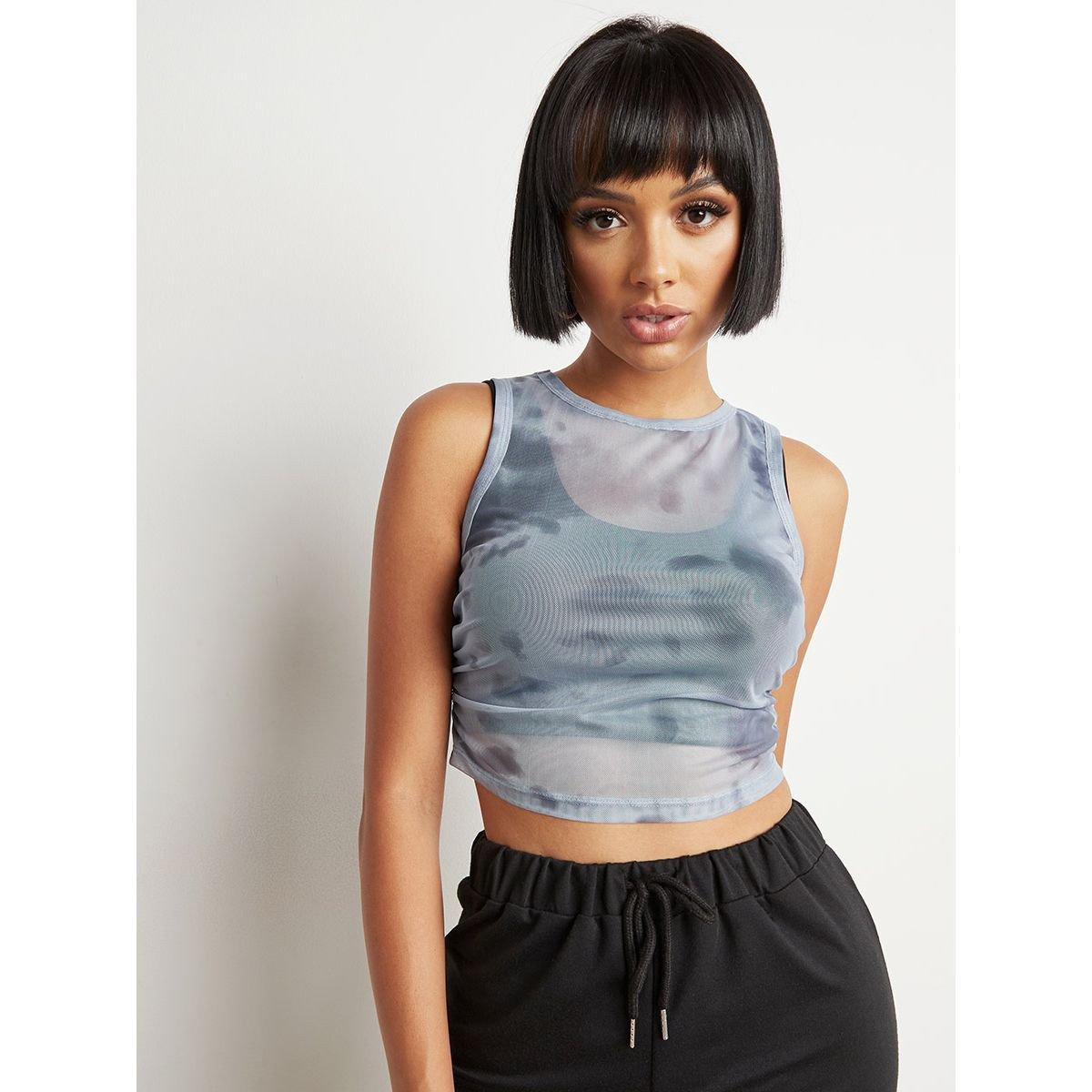 بلوزة بأكمام كشكش من ستايلي-women-clothing-tshirts-image-1