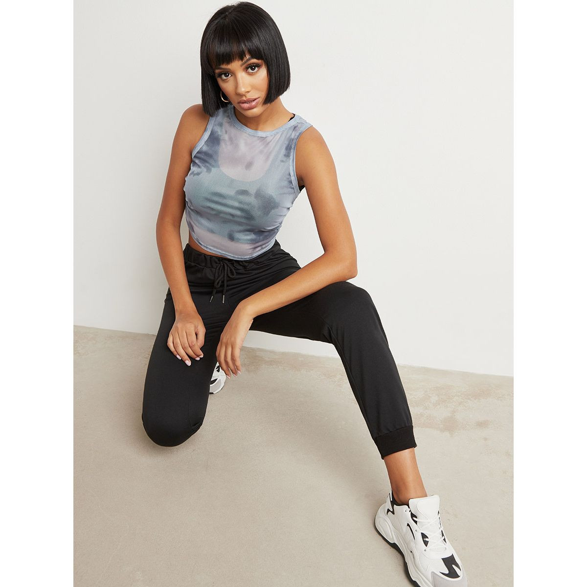 Styli Sheer Tie Dye Mesh Sleeveless Tank-women-clothing-tshirts-image-6