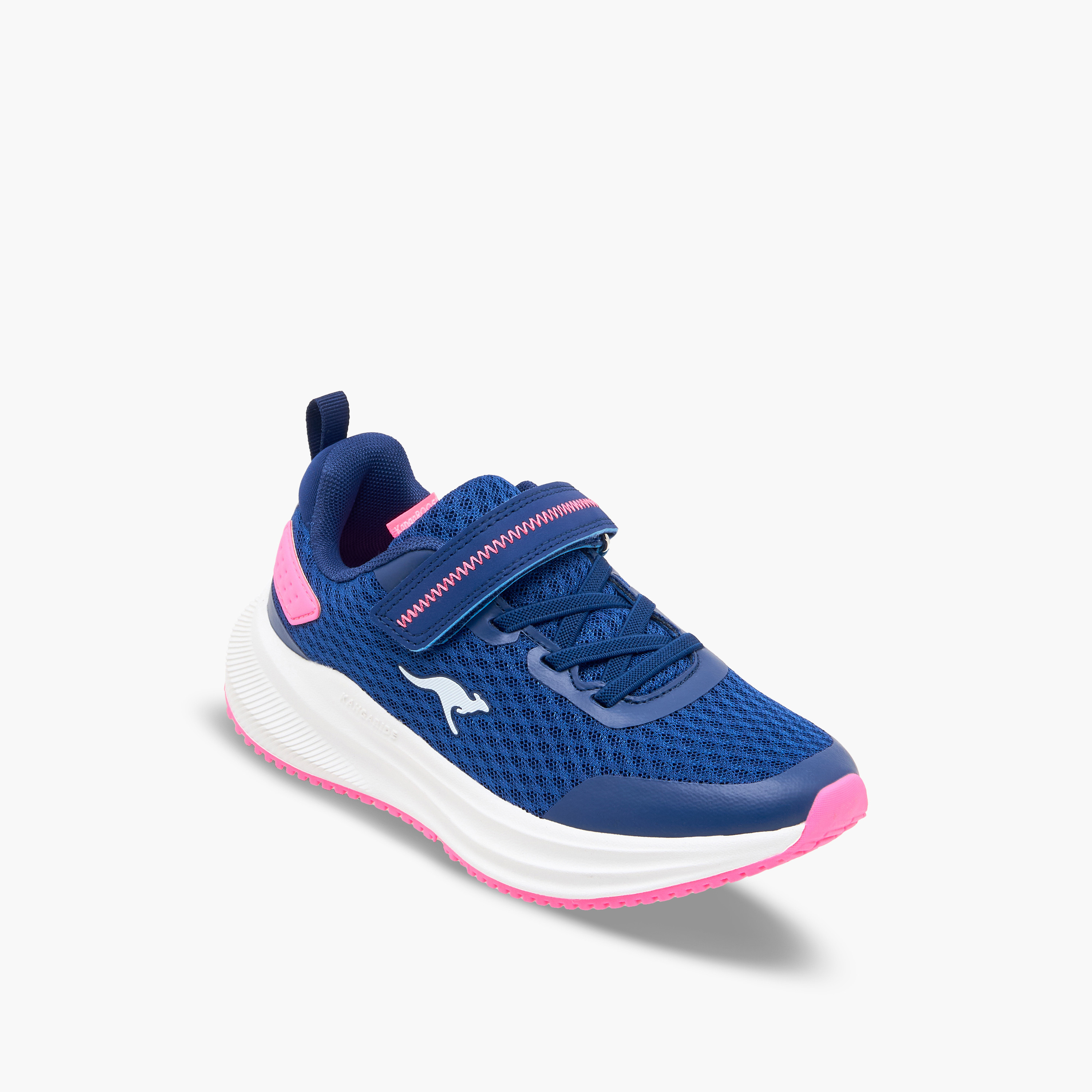 KangaROOS Girls Hook & Loop Sports Shoes-girls-shoes-sports-image-2