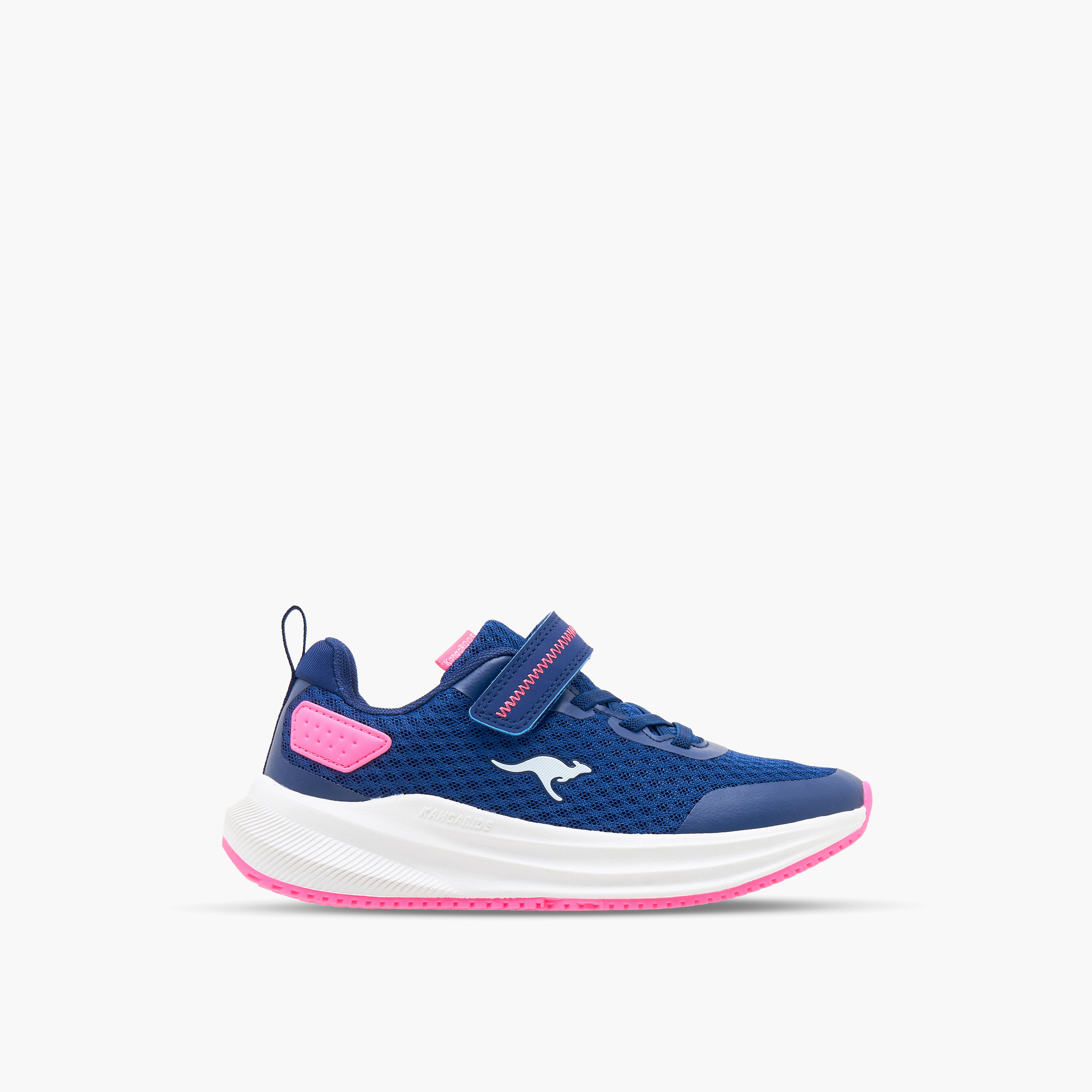 KangaROOS Girls Hook & Loop Sports Shoes-girls-shoes-sports-image-3