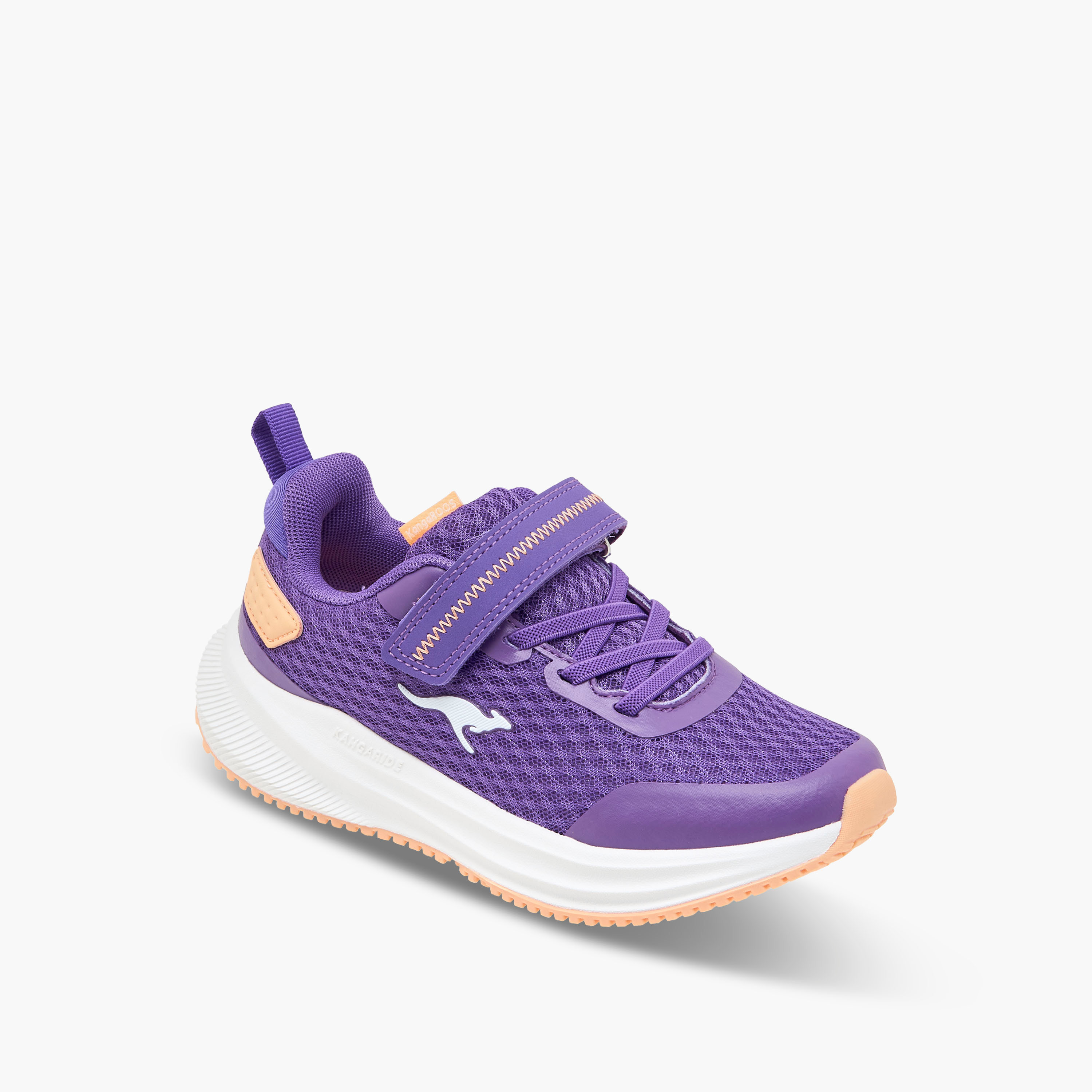 حذاء رياضي بشريط إغلاق لاصق للبنات من كانجاروز-girls-shoes-sports-image-2