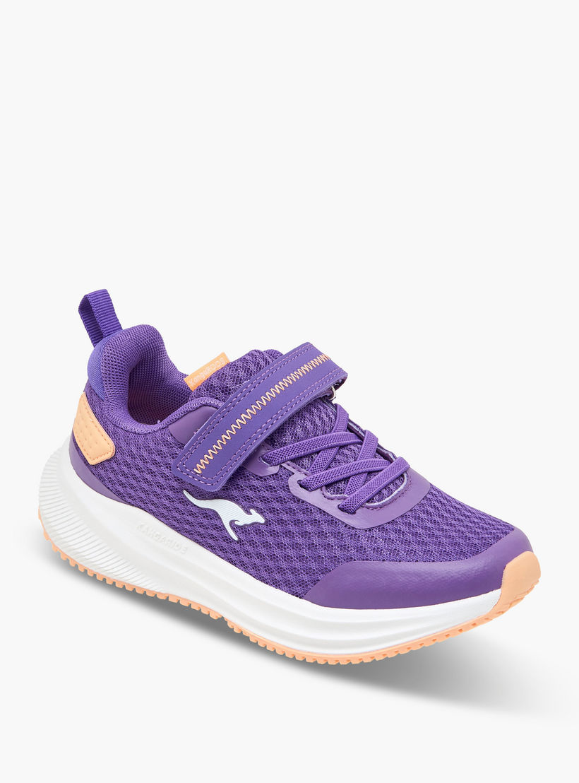 حذاء رياضي بشريط إغلاق لاصق للبنات من كانجاروز-girls-shoes-sports-image-2