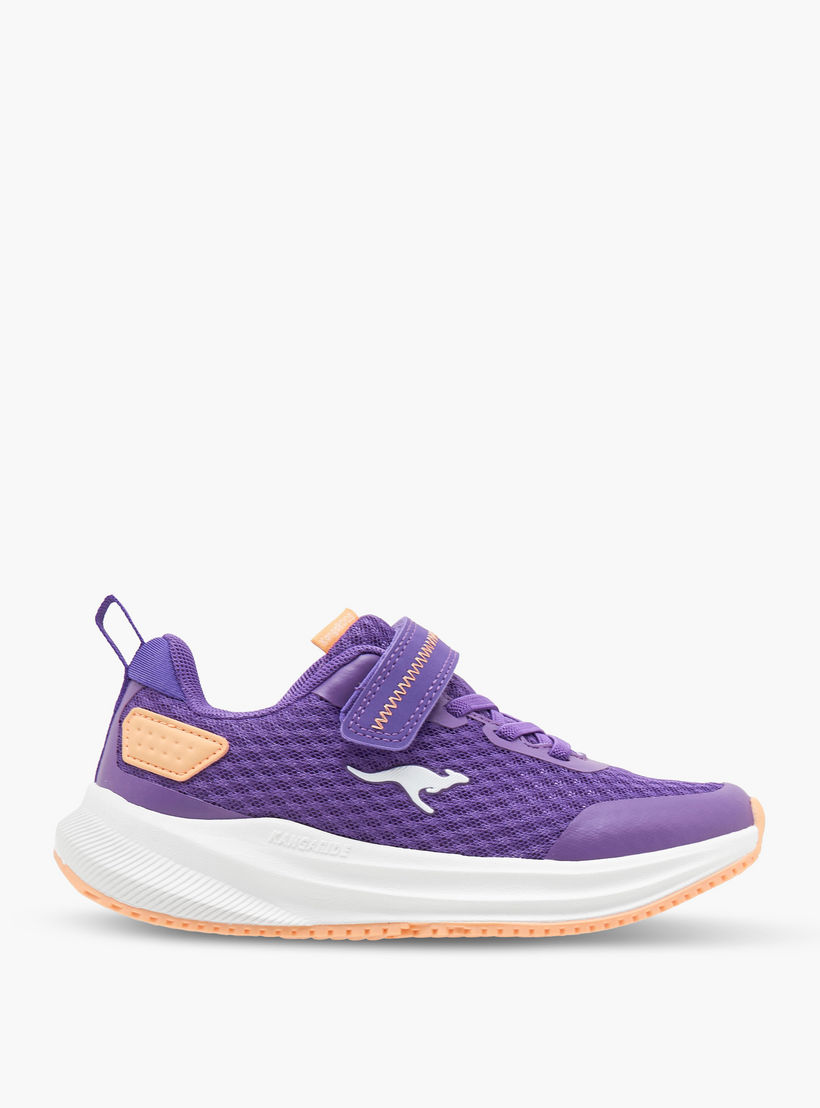 حذاء رياضي بشريط إغلاق لاصق للبنات من كانجاروز-girls-shoes-sports-image-3