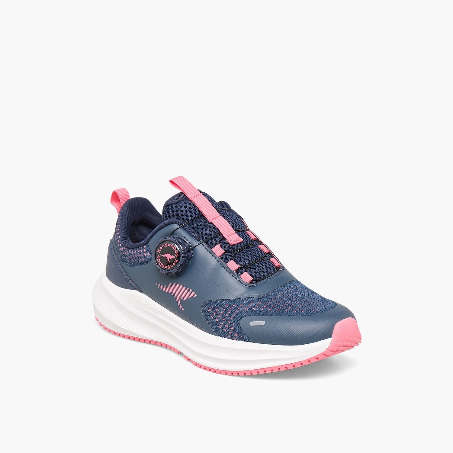 حذاء رياضي بإبزيم دوار للبنات من كانجاروز-girls-shoes-sneakers-image-2