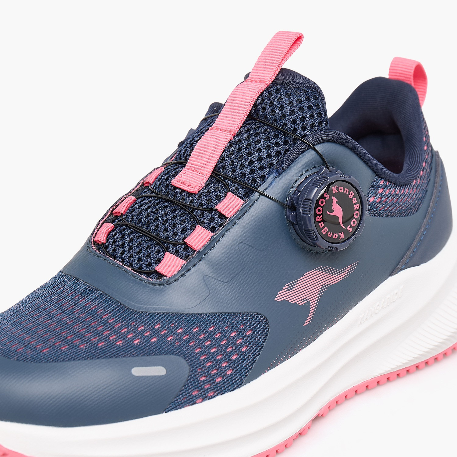 حذاء رياضي بإبزيم دوار للبنات من كانجاروز-girls-shoes-sneakers-image-4