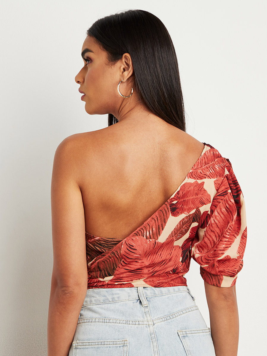 Styli Tropical Palm Printed One Shoulder Crop Top-women-clothing-shirtsandblouses-blouses-image-4
