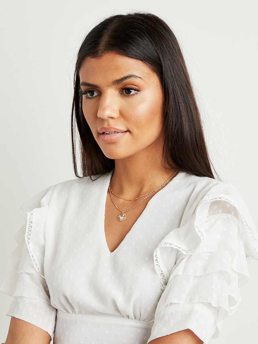 Styli Dobby Open Back Peplum Blouse-women-clothing-shirtsandblouses-blouses-image-3