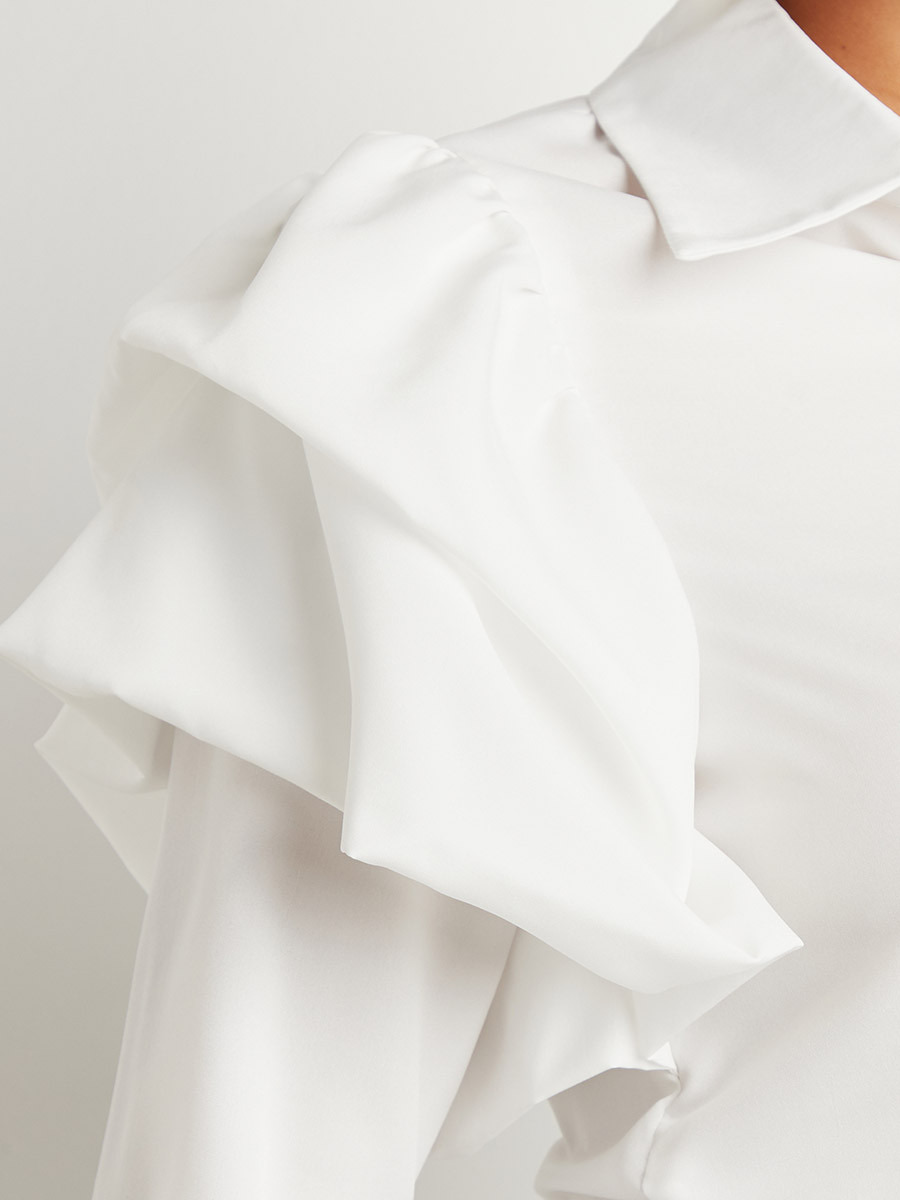 قميص بأكمام منفوخة وكشكش من ستايلي-women-clothing-shirtsandblouses-blouses-image-6